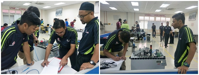 Pertandingan Pra Kelayakan Worldskills Malaysia Belia Bidang Mekatronik 2018 JKM PTSB2 